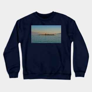 San Marino Island in Novi Vinodolski, Croatia Crewneck Sweatshirt